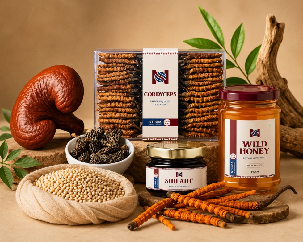 Premium Natural Products from Nepal: The Health Benefits of Yarsagumba, Wild Garlic, Wild Honey, Morel Mushrooms & Red Mushrooms